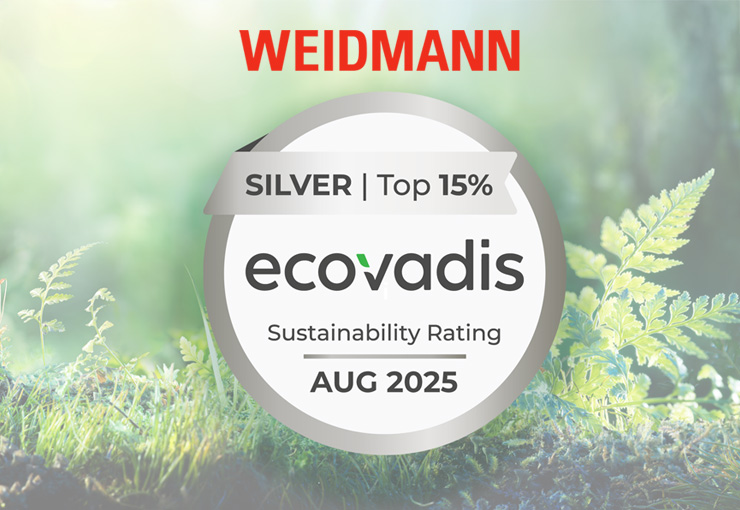Weidmann Ecovadis Silver Medal Thumbnail