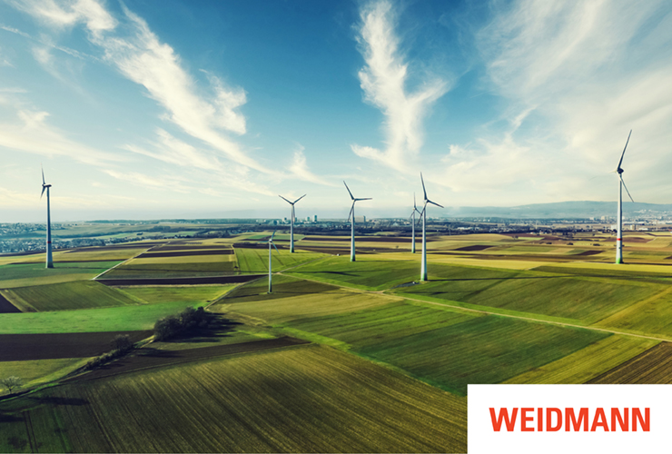 Turbines in Field